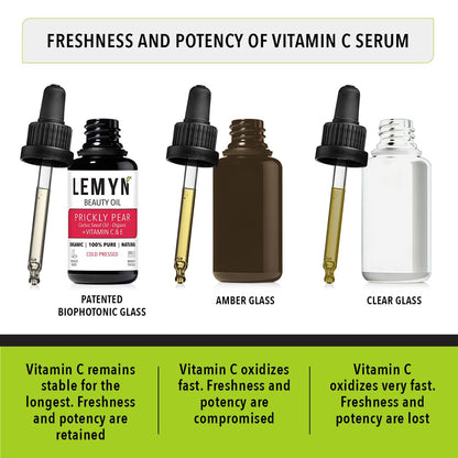 Prickly Pear Oil Royal Radiance | Freshly Made | Supercharged with Clinically Proven THD Vitamin C | The Queen of Oils | Luxurious Hydration & Glow | Nature’s Crown Jewel