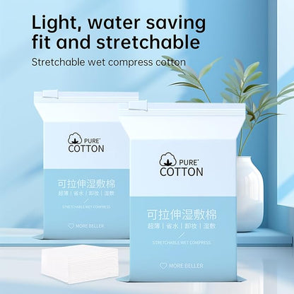 Mummy makeup wet cotton pads