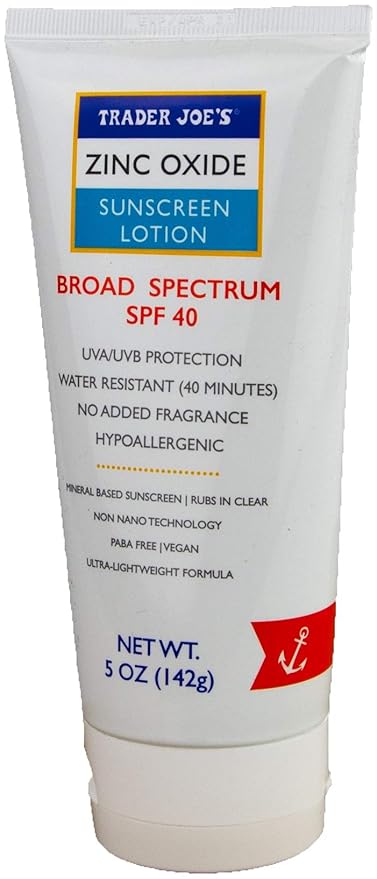 Trader Joe's Zinc Oxide Mineral