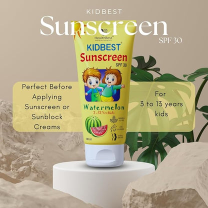 Kids Watermelon Cooling Sunscreen SPF-30