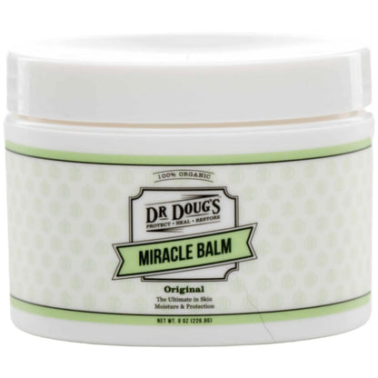Dr. Doug's Original Miracle Balm – Hydrating, All-Natural & Toxin-Free Skin Care | Organic, Handmade Balm for Dry, Itchy Skin | Cruelty-Free & Paraben-Free Formula