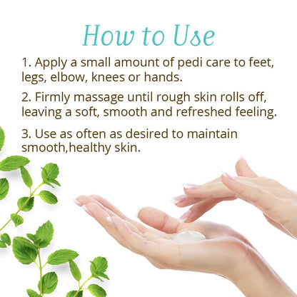 Gena Pedi Care Lotion with peppermint oil 8.5-Ounce, 1 Count