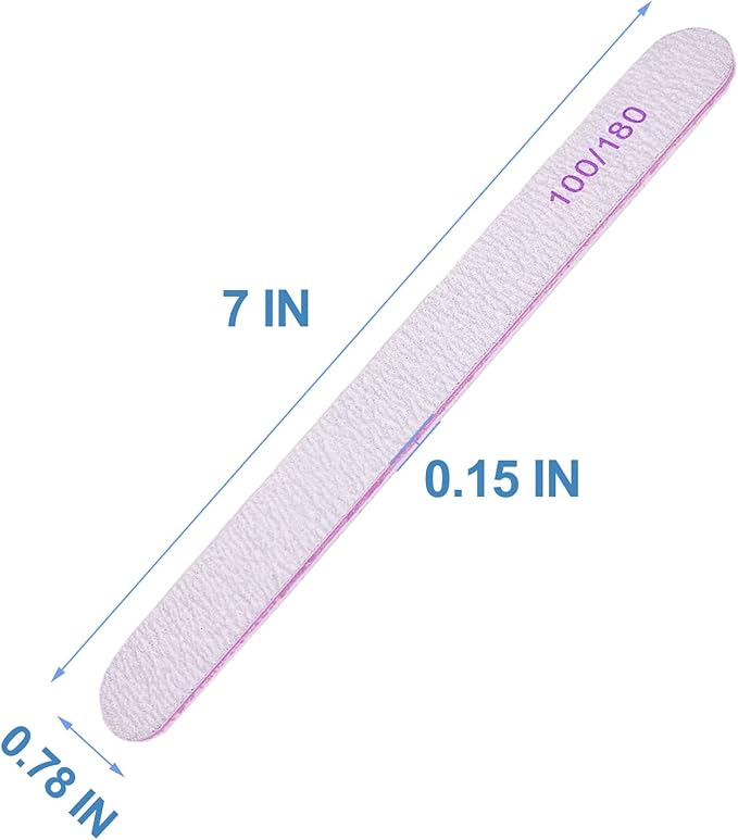 50 pcs nail file, emery
