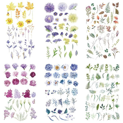 Weetuu 24 sheets small floral