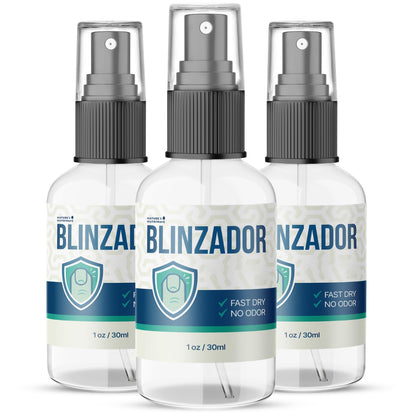 Blinzador – Natural Spray for Foot & Nail with Plant-Based Ingredients – Fast-Drying, Odorless, Easy-to-Use | 1oz (30ml), 3 Month Supply