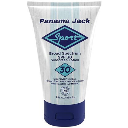 Panama Jack Sport Sunscreen Lotion - Non-Greasy,