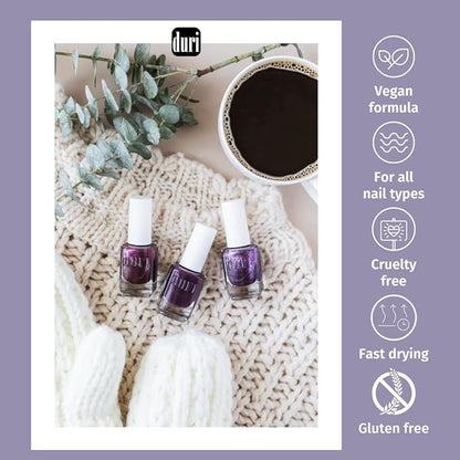 duri Metallic Shimmer Nail Polish