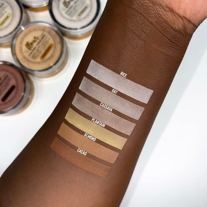 Beauty Bakerie Flour Setting Powder for Foundation, Loose Face Powder Makeup, Perfect for Oily Skin, Long-Lasting Matte Finish, Ideal for Baking and Blurring, 0.5oz, Rice (White)