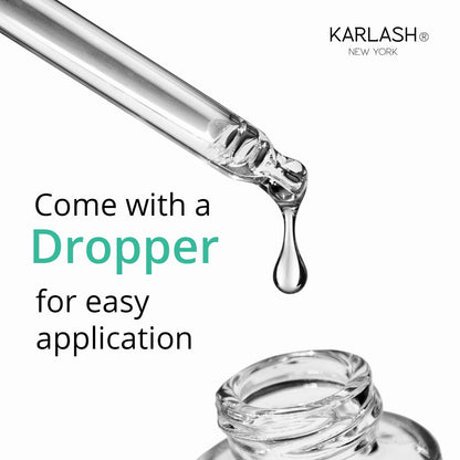 Karlash Professional Nail Polish Thinner 4 oz - Restore thick and sticky nail polish (Refill 4 oz & 0.5 oz Kit)