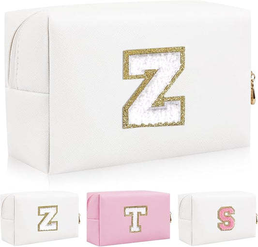 Personalized initial letter patch makeup