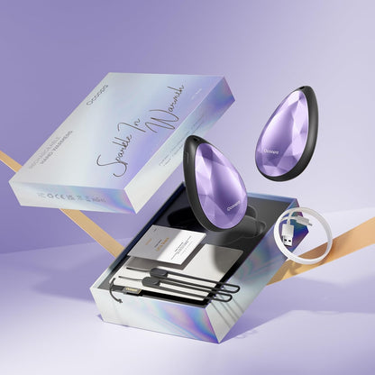 OCOOPA Women Rechargeable Hand Warmers 2 Pack, Portable, Stylish, Diamond-Shape Magnetic Electric Handwarmer, Reusable Pocket Heater, 2025 Tech Gifts for Christmas, Raynaud, Hiking, Camping, UT4 Rare