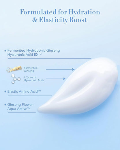 Sooryehan Water Spring Cream AD Amazon Set (4.2fl oz) - Korean Moisturizer Skincare for Deep Hydration Boost & Elasticity by LG Beauty. Fermented Ginseng, Hyaluronic Acid,