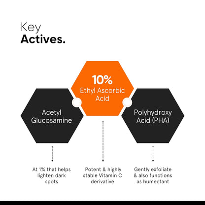 Minimalist 10% Vitamin C Serum for Brightening | Improves Hydration | For All Skin Types | For Women & Men | 1 Fl Oz / 30 ml