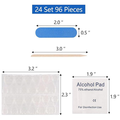 Disposable manicure kit, 4 piece