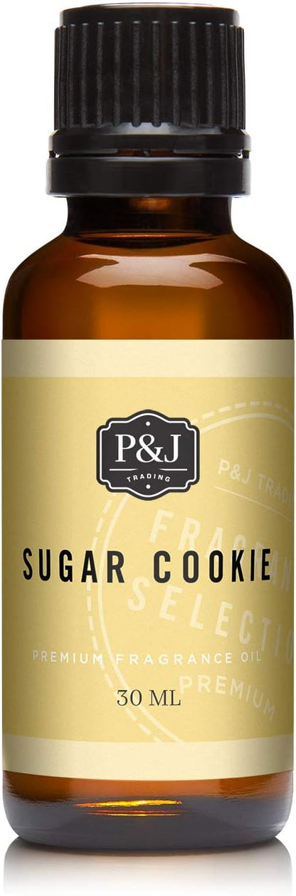 P&J Trading - Sugar Cookie Scented Oil 30ml - Fragrance Oil for Candle Making, Soap Making, Diffuser Oil