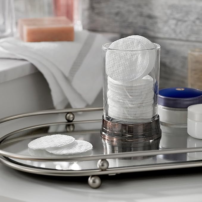 Swisspers premium exfoliating cotton rounds