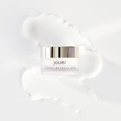 Jouer Conditioning & Repairing Lip Mask – Overnight Lip Mask for Dry Lips - Moisturizing Lip Balm - Maxi Lip for Plumper Lips and Visual Fullness - with Jojoba Oil and Grapeseed Oil for Hydration