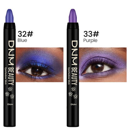 Kaely 2Pcs Cream Eyeshadow Sticks Set for Eyes Waterproof,Blue Shimmer & Purple Shimmer Matte Eye shadow Stick Pencil Pen Bulk sombras en crema para ojos 32+33