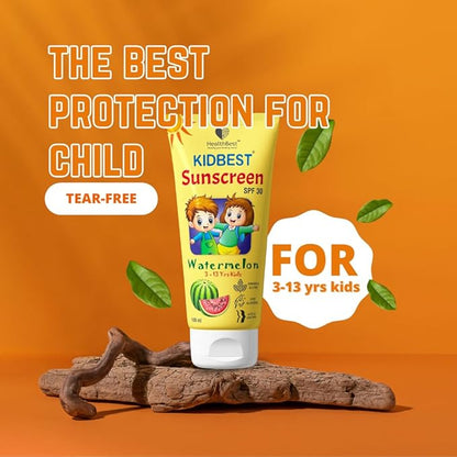 Kids Watermelon Cooling Sunscreen SPF-30