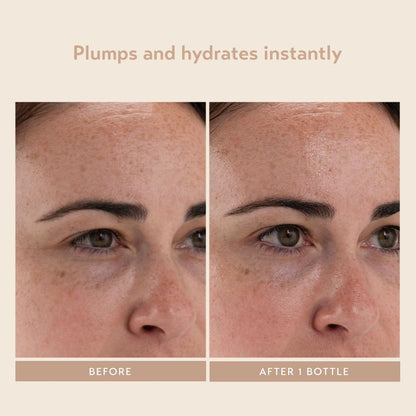 SHANI DARDEN SKIN CARE Moisture Boost Plumping Serum for Face, Moisturizing & Hydrating Face Serum with Snow Mushroom & Glycerin for Long-Lasting Hydration & Radiant, Dewy Skin, 1 fl oz