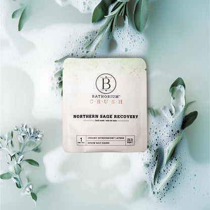 Bathorium Crush 8-Pack Signature Discovery Set, Luxury Bath Soaks, Dead Sea Salt, Epsom Salt, pH Balanced for Women, Gift Set, Each Soak is 4 oz