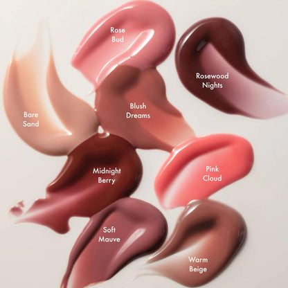 Summer Fridays Dream Lip Oil - Tinted Lip Oil with Moisturizing Sheer Coverage, High-Shine and Deep Hydration - Non-Sticky Formula for Long-Lasting Softness - Warm Beige (0.15 Oz)