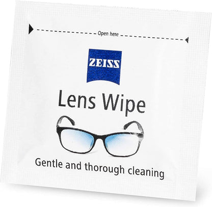 ZEISS Pre-Moistened Alcohol Wipes, Glasses Cleaner, 400 Count