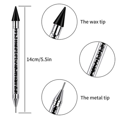 Rhinestone picker tool with 2