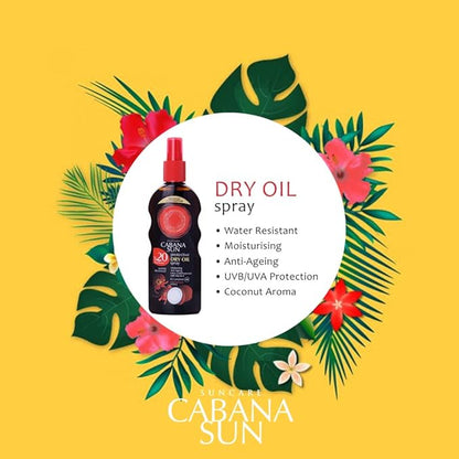 Deep Tanning Dry Oil Spray