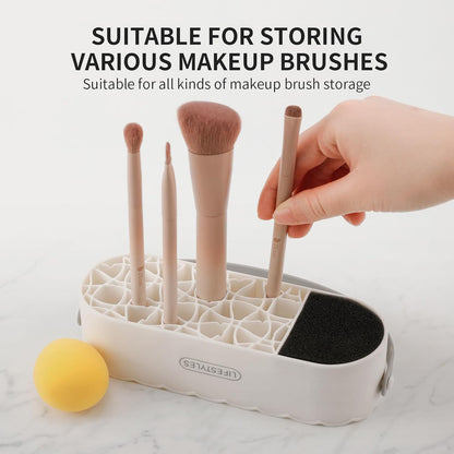 DUcare Makeup Brush Cleaner Shampoo Soap Solid Brush Cleaning Mat Removes Cosmetic Color Brush Cleaner Pad for Cleaning Makeup Sponges Brushes