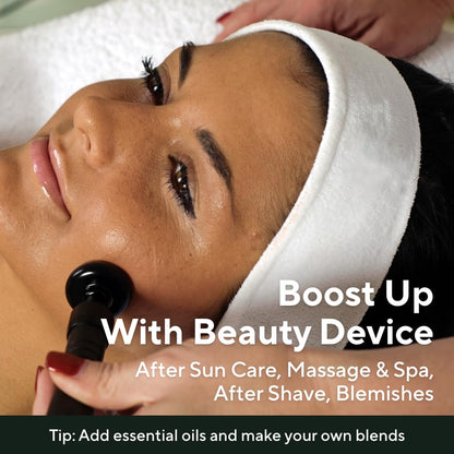 AROMATICA Organic Aloe Vera Gel (2 pack), After Sun Care and Sunburn Relief with Pure Aloe Vera Gel Face&Hair, Sun Burn Moisturizer EWG Verified (10.14oz/300ml)