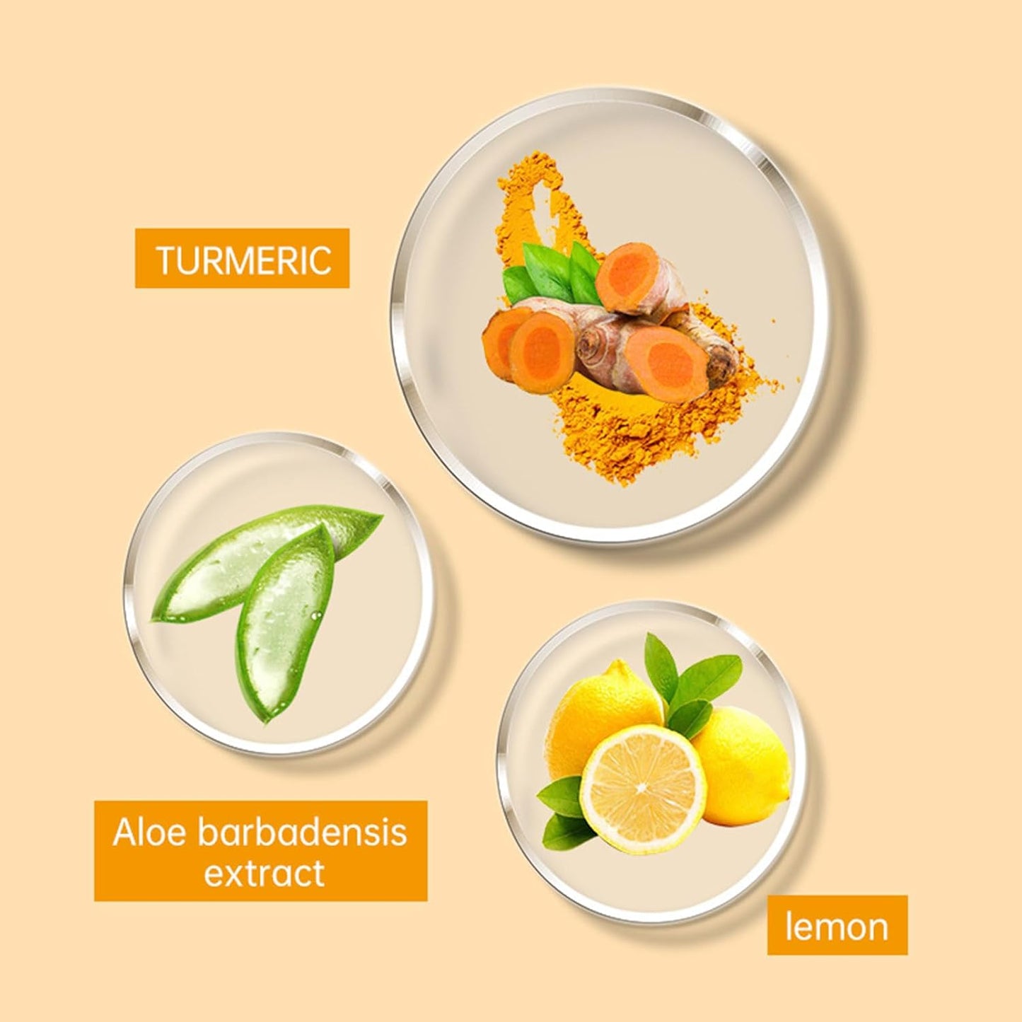 Turmeric Lemon Lip Scrub for Dark Lips, Exfoliating Lip Scrub with Aloe Vera, Scrub & Nourish Sugar Lip Scrub, Natural Scrub & Turmeric Lip Scrub and Balm for Dry, Chapped, Reduce Fine Lines Lip