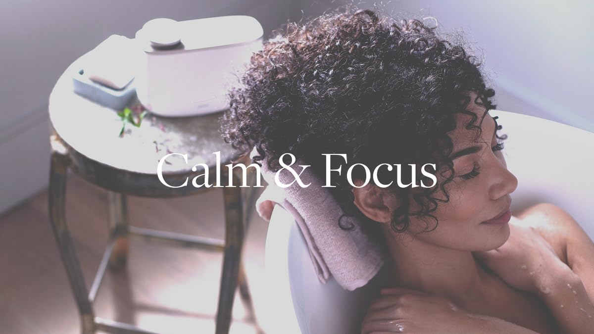 Aera Mini De-Stress Mind Aromatherapy Essential Oil Home Fragrance Scent Refill - Notes of Frankincense, Petitgrain and Wild Chamomile - Works with Aera Mini Diffuser, Mini Scent Capsule Size