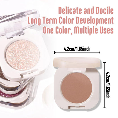 Pressed Single Matte Eyeshadow Palette Makeup, Brown eyeshadow For Women, Pigmented Waterproof Sombras Para Ojos, Single Pressed Powder Vegan, Talc, Paraben & Cruelty Free(05)