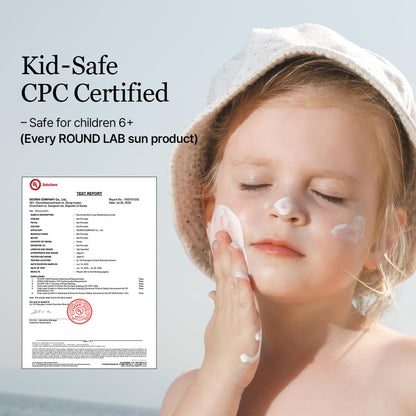 ROUND LAB Birch Juice Moisturizing UV LOCK SPF 45 | NBC No1 SPF, Glow Sunscreen for Daily Skincare, Non-toxic, UV Protection, Lightweight, Oil-Free, Organic, Korean Sunscreen (1.69 Fl Oz)