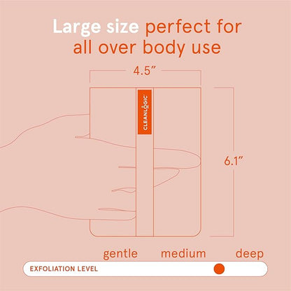 Cleanlogic bath and body exfoliating