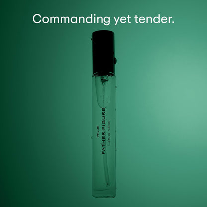 PHLUR Father Figure Eau de Parfum - Travel Size Perfume Fragrance - Green Fresh Fig Perfume with Iris, Jasmine, Patchouli, Sandalwood & Vanilla (9.5mL)