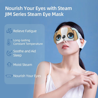 30 Packs Steam Eye Masks for Dry Eyes - Relaxing Hot Sleep Mask, Disposable Moist Heating Compress Pads
