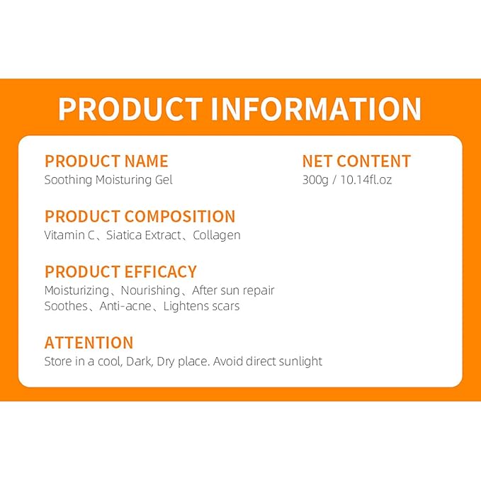 Vitamin C Collagen Moisturizing Gel