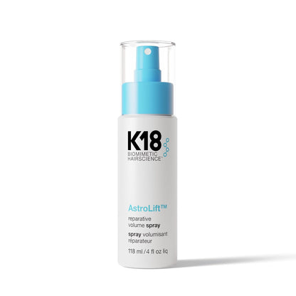 K18 AstroLift™ Reparative Volume Spray, 2-Day Hair Thickening + Hold For Thin, Fine, Fragile Hair, Non-Sticky, Non-Crunchy, Humidity-Resistant Volumizing Spray, 4 Fl Oz