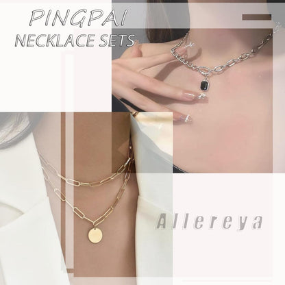 Vintage Layered Snake Chain Necklace Chunky Cuban Chain Necklace Gold Thick Chain Necklace Punk Curb Chain Necklace Jewelry for Women