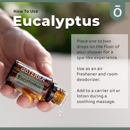 doTERRA Eucalyptus Radiata Essential Oil - 15 mL (2 Pack)