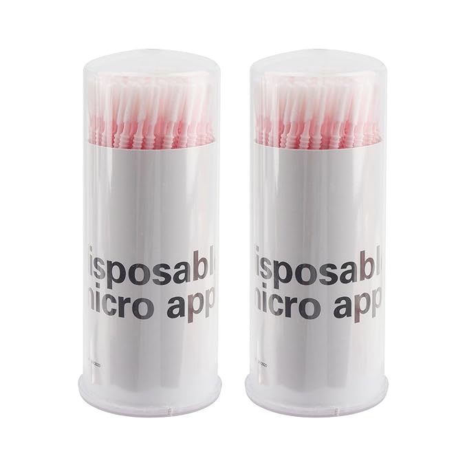 200pcs disposable micro cotton swabs,