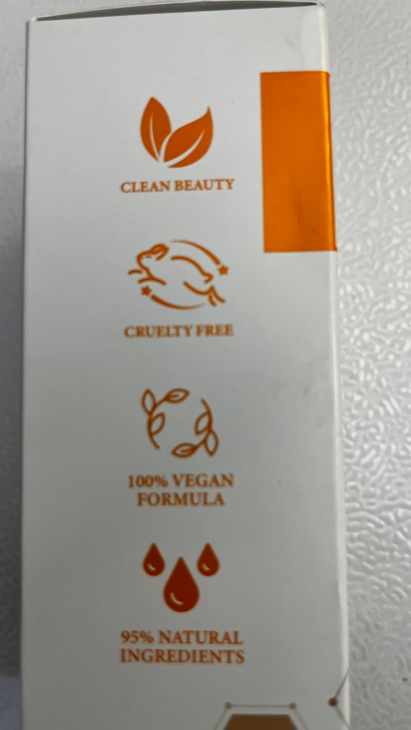 Beauty Elixir Vitamin C Under Eye Roller Serum for Dark Circles and Puffiness - Reduce Wrinkles and Fine Lines, Bags under eyes