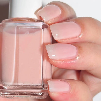 COSMOO Quick Dry Nail Polish, Chip Resistant Manicure, Non-Toxic, Vegan, Cruelty Free, 12ml, Fast Drying in 60 Seconds (Sheer Light Pink)