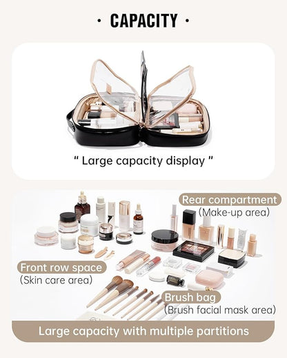 Eachy travel makeup bag,large capacity