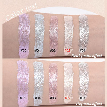 Monochrome Glitter Eyeshadow Palette,Single Champagne Gold Shimmer Eyeshadow,Long-Lasting Sheer Eye Makeup With A Sparkle Finish,Smooth Formula,Vegan & Cruelty-Free