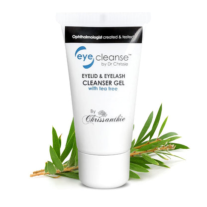 All-in-One Lash Extension and Eyelid Cleanser Gel, Makeup Remover with Tea Tree Oil, Eyelash Care Must-Have, 30 ml - EyeCleanse