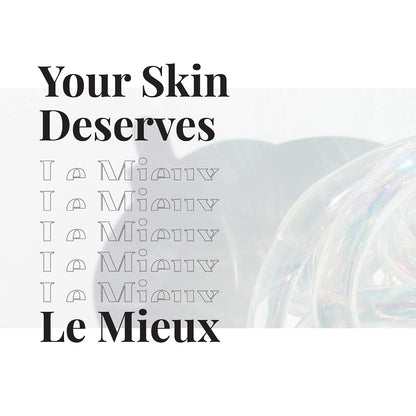 Le Mieux Eye & Lip Cream - Anti Aging Eye and Lip Moisturizer, Peptide-Infused Treatment for Visible Wrinkles & Fine Lines with Kukui Nut Oil & Ceramide, No Parabens or Sulfates (0.5 oz / 15 ml)
