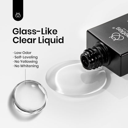 beetles Gel Polish Base Coat 15ml for Gel Nail Polish Soak Off LED Nail Lamp Upgraded Formula Long-Lasting DIY Home and Nail Salon